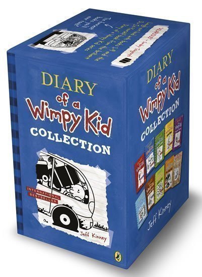 Kinney Jeff: Diary of a Wimpy Kid 1-10: Book Slipcase
