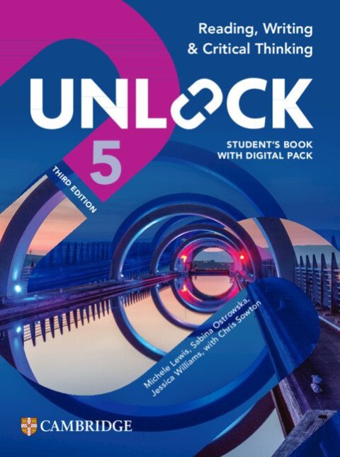 neuveden: Unlock Level 5 Reading, Writing and Critical Thinking Student´s Book with D