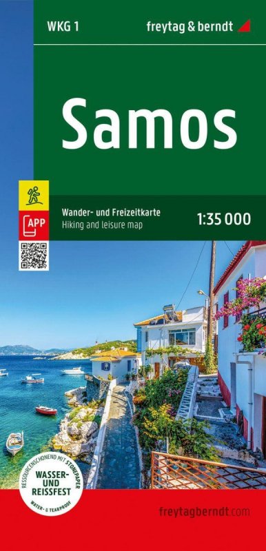 neuveden: Samos 1:35 000 / turistická a rekreační mapa