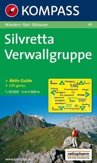 neuveden: Silvretta Verwallgruppe 41 / 1:50T KOM