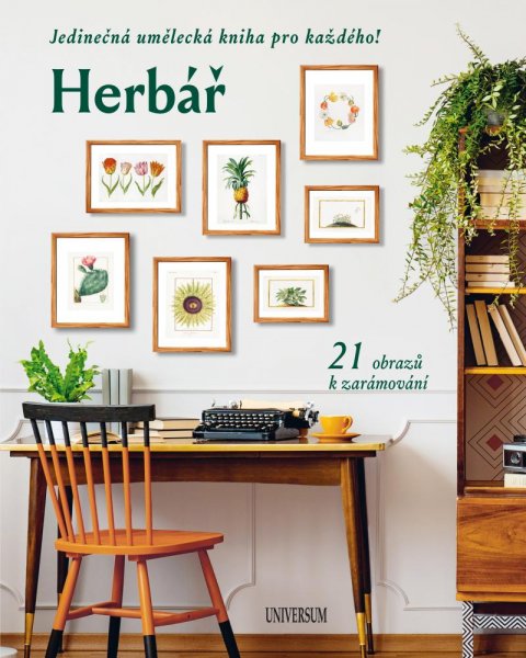 kolektiv autorů: Herbář: Jedinečná umělecká kniha pro každého! 21 obrazů k zarámování