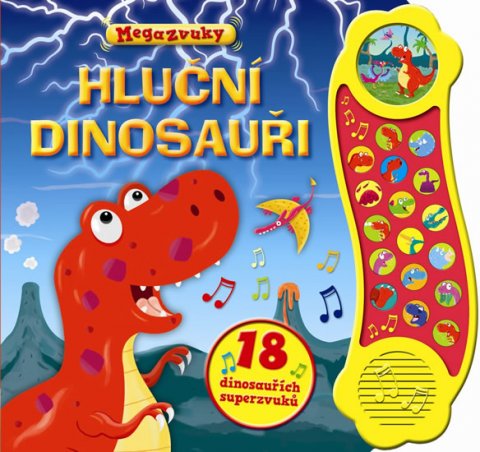 neuveden: Příběh se zvuky: Hluční dinosauři / 18 dinosauřích superzvuků