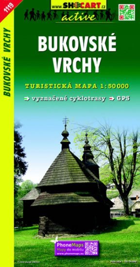 neuveden: SC 1119 Bukovské vrchy 1:50 000