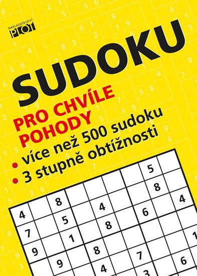 Sýkora Petr: Sudoku pro chvíle pohody