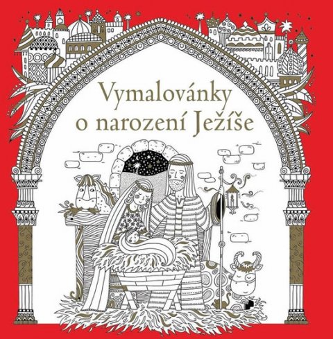 Jacksonová Antonia: Vymalovánky o narození Ježíše