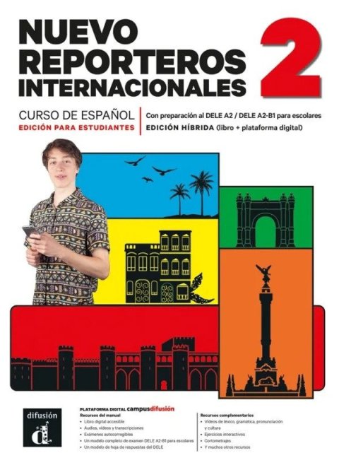 neuveden: Nuevo Reporteros internacionales 2 (A2) – Cuaderno de ejercicios + MP3 desc