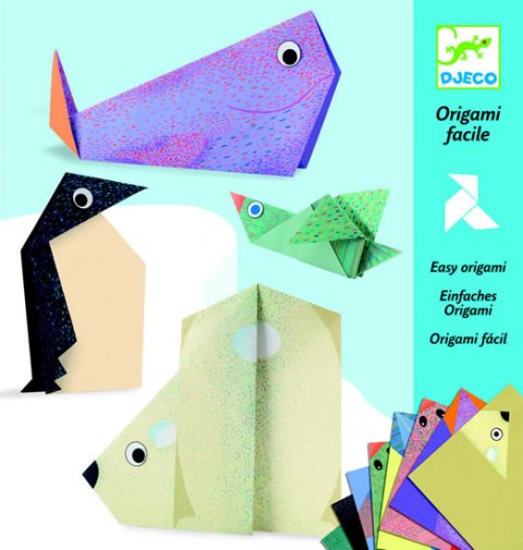 neuveden: Origami skládačka Djeco - Polární zvířata