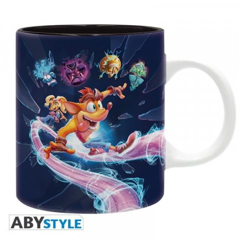 neuveden: Crash Bandicoot Keramický hrnek 320 ml - It´s about Time