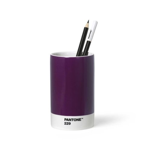 neuveden: Pantone Porcelánový stojánek na tužky - Aubergine 229