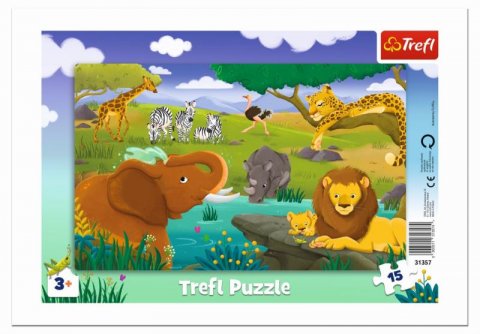 neuveden: Puzzle Savana 15 dílků