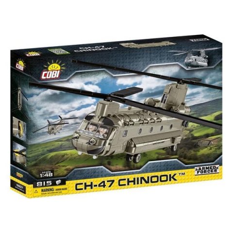 neuveden: Stavebnice COBI Armed Forces CH-47 Chinook, 1:48, 815 kostek