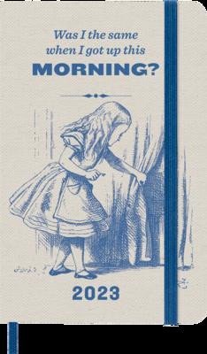 neuveden: Moleskine Alenka v říši divů plánovací zápisník 2023 Alice S
