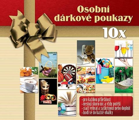 neuveden: Osobní dárkové poukazy neuveden: Osobní dárkové poukazy