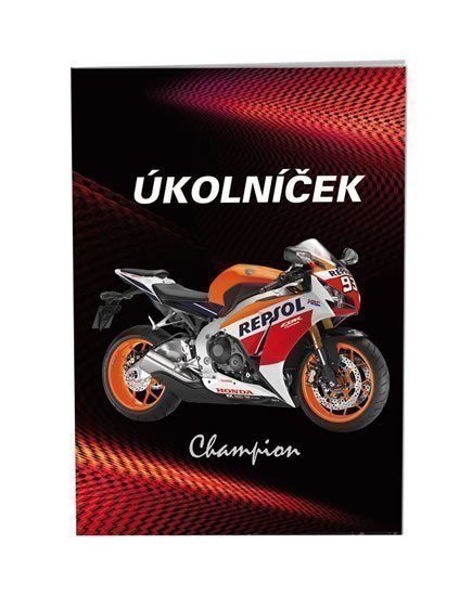 neuveden: Školní úkolníček A6 - Champion