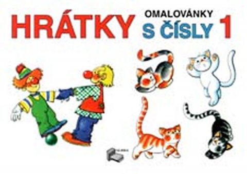 Plicková Edita: Omalovánky - Hrátky s čísly 1 (číslice 1 - 5)