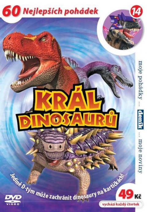 neuveden: Král dinosaurů 14 - DVD pošeta