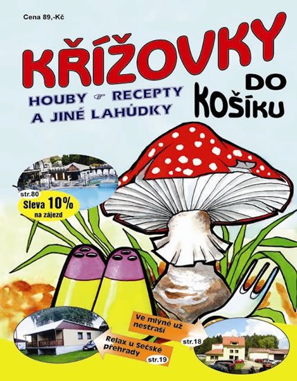 neuveden: Křížovky do košíku - Houby, recepty a jiné lahůdky