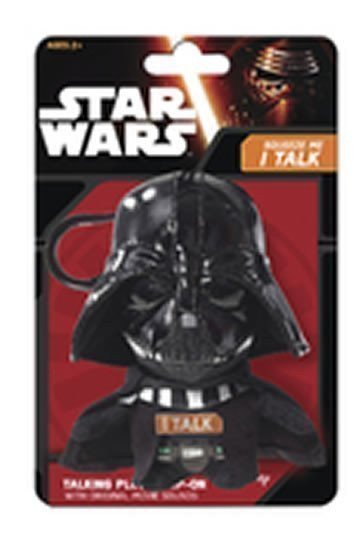 neuveden: Star Wars VII - Dart Vader/Mini mluvící plyšová hračka 10cm