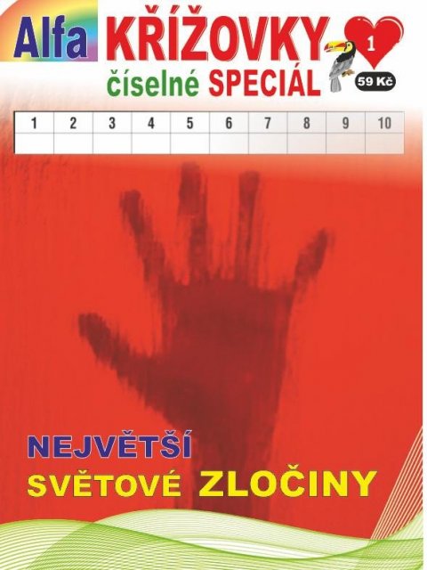 neuveden: Křížovky číselné speciál 1/ 2024 - Největší světové zločiny