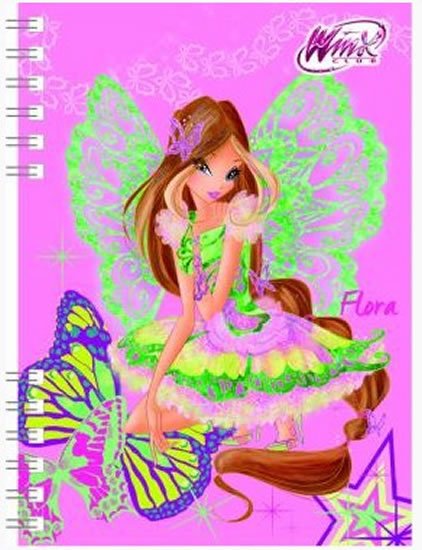 neuveden: Winx Club Flora - zápisník A6 s kroužkovou vazbou neuveden: Winx Club Flora - zápisník A6 s kroužkovou vazbou