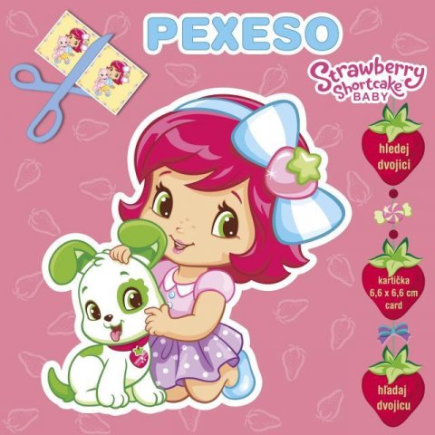 neuveden: Strawberry baby - Pexeso s MAXI kartičkami