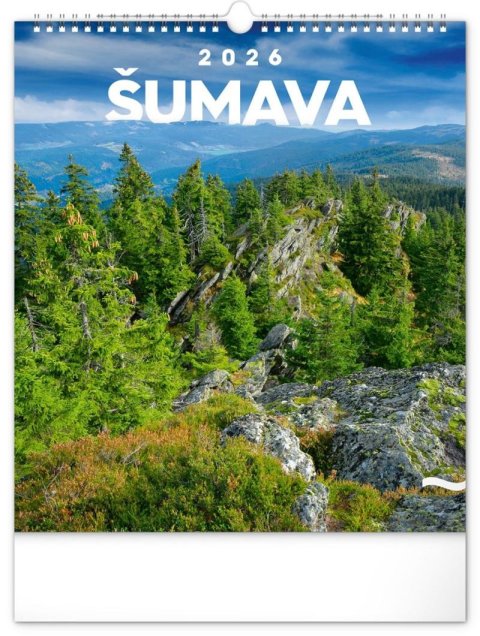 neuveden: Kalendář 2026 nástěnný: Šumava 30 x 34 cm neuveden: Kalendář 2026 nástěnný: Šumava 30 x 34 cm