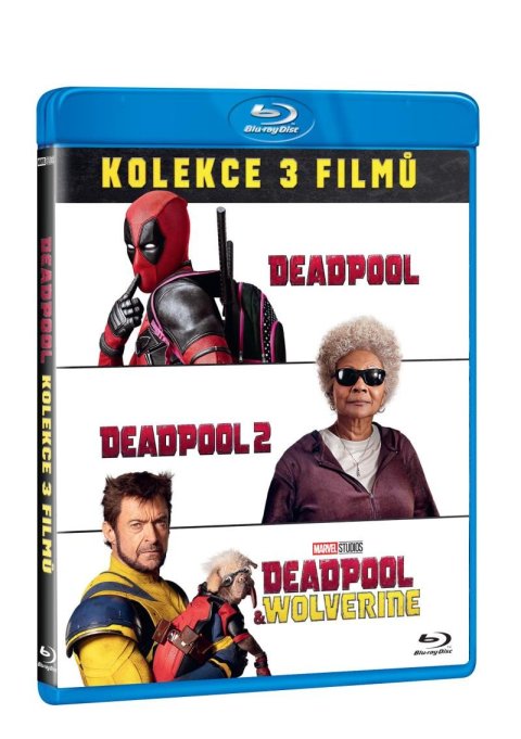 neuveden: Deadpool kolekce 1-3 3BD