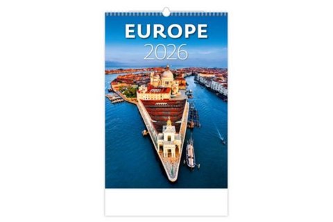neuveden: Kalendář nástěnný 2026 - Europe