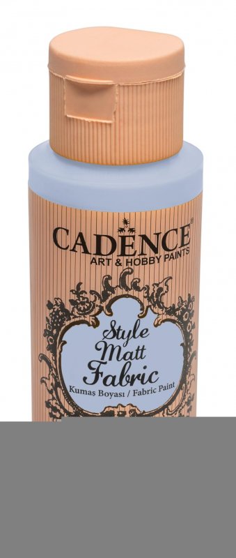 neuveden: Textilní barva Cadence Style Matt Fabric - levandulová modrá / 50 ml