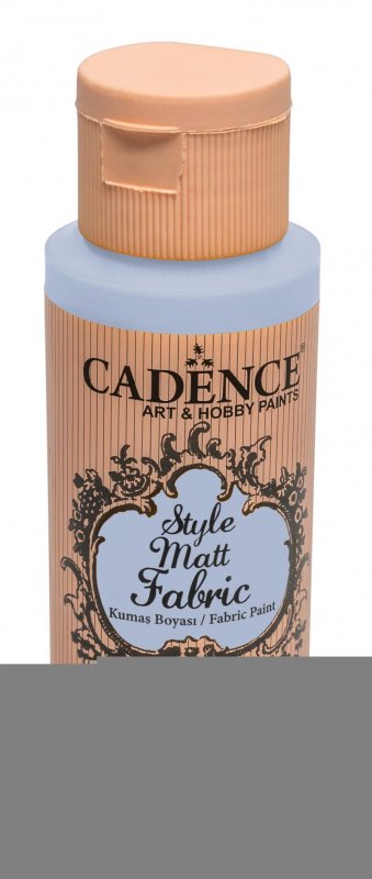 neuveden: Textilní barva Cadence Style Matt Fabric - levandulová modrá / 50 ml neuveden: Textilní barva Cadence Style Matt Fabric - levandulová modrá / 50 ml