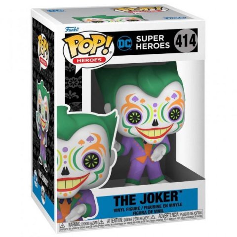 neuveden: Funko POP Heroes: Dia De Los DC - Joker