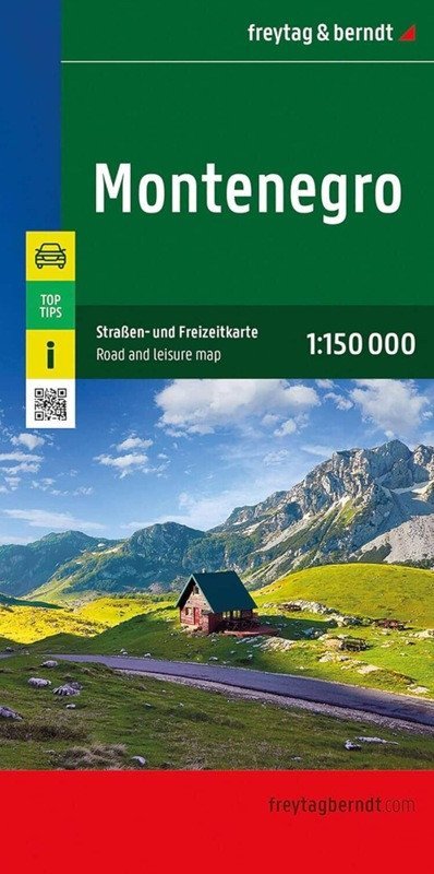: Černá Hora 1:150 000 / automapa + volnočasová mapa