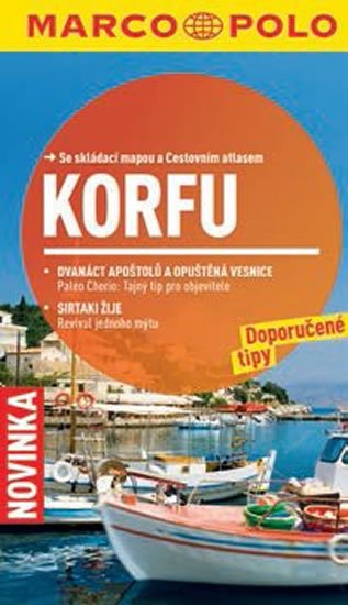 neuveden: Korfu - Průvodce se skládací mapou