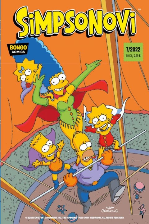kolektiv autorů: Simpsonovi 7/2022