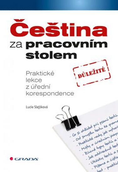 Slejšková Lucie: Čeština za pracovním stolem
