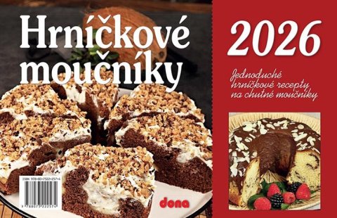 neuveden: Kalendář 2026 Hrníčkové moučníky - stolní