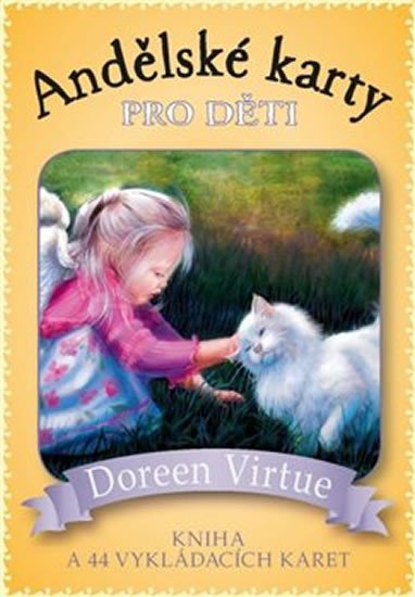 Virtue Doreen: Andělské karty pro děti - Kniha a 44 karet