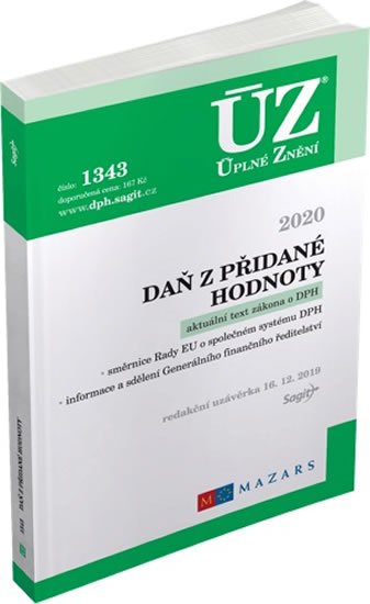 neuveden: ÚZ 1343 Daň z přidané hodnoty