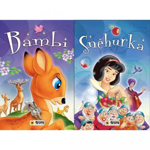 neuveden: Bambi, Sněhurka - Dvě klasické pohádky