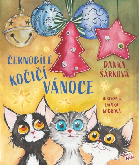 Šárková Danka: Černobílé kočičí Vánoce Šárková Danka: Černobílé kočičí Vánoce