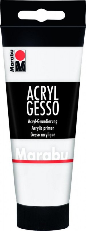 neuveden: Marabu Acryl Gesso - bílé 100 ml