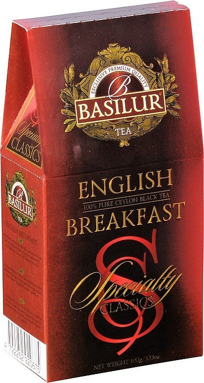 neuveden: BASILUR Specialty English Breakfast papír 100g