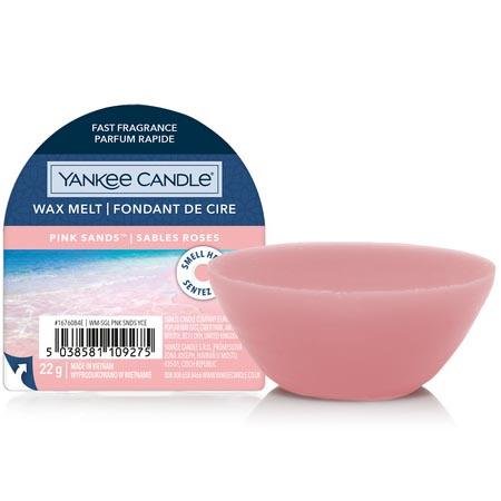 neuveden: YANKEE CANDLE Pink Sands vonný vosk 22g