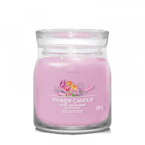 neuveden: YANKEE CANDLE Hand Tied Blooms svíčka 368g / 2 knoty (Signature střední)