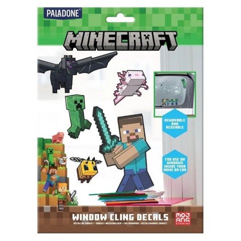 neuveden: Minecraft samolepky na sklo