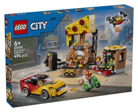: LEGO® City 60496 Rozvoz pizzy a vozidla