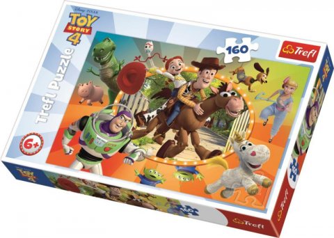 neuveden: Trefl Puzzle Toy Story 4 - Příběh hraček / 160 dílků
