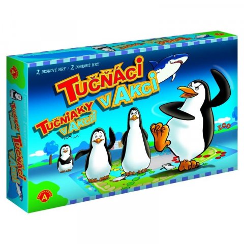 neuveden: Tučňáci v akci (2 hry v 1)