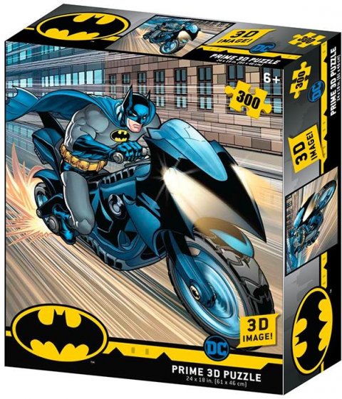 neuveden: Puzzle 3D - Batcycle / 300 dílků neuveden: Puzzle 3D - Batcycle / 300 dílků