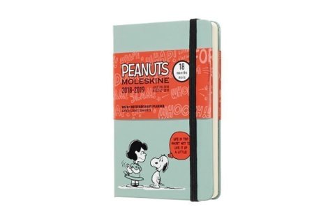 neuveden: Moleskine: Snoopy plánovací zápisník 2018-2019 S